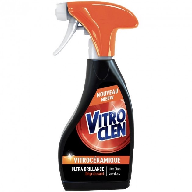 Spray nettoyant dégraissant vitrocéramique 250 ml