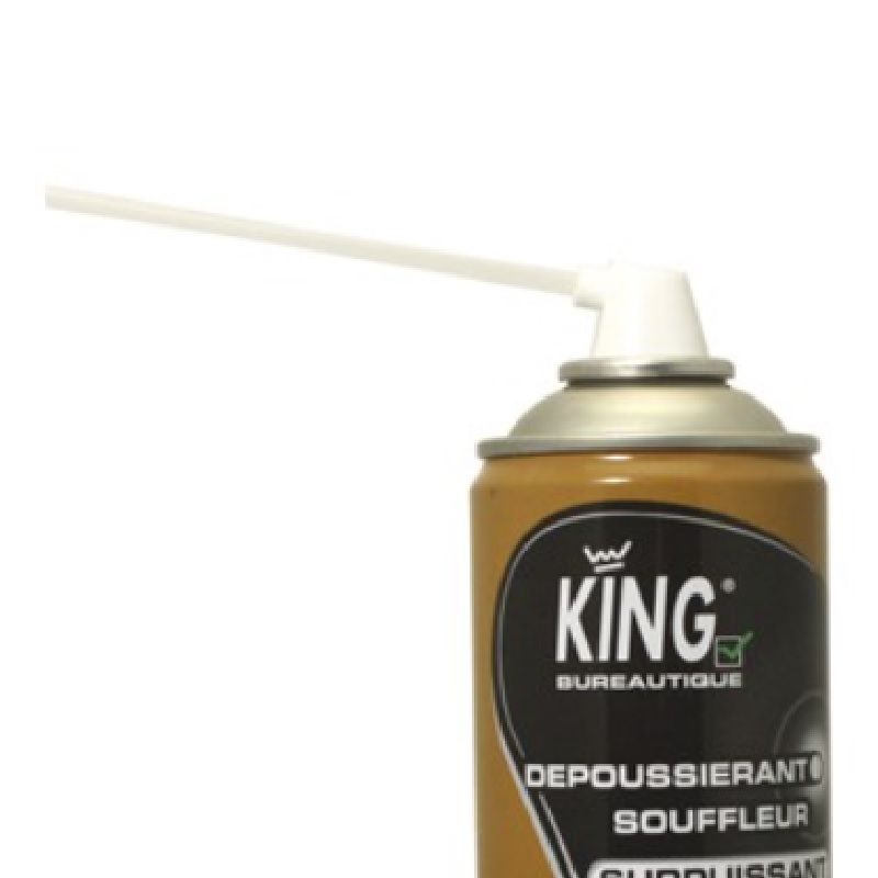 Spray Dépoussiérant Bureautique Surpuissant 400 ml King