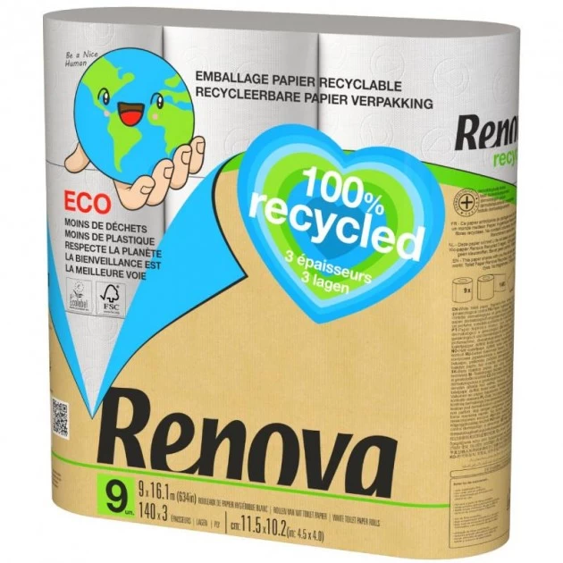 Papier toilette Renova FSC