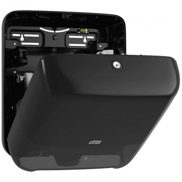 Distributeur essuie mains manuel noir H1 Tork Matic Distributeur essuie mains manuel noir H1 Tork Matic