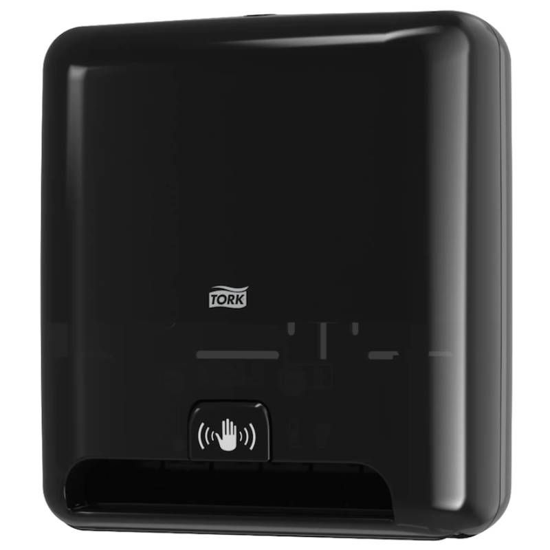 Distributeur essuie mains automatique noir H1 Tork Matic Distributeur essuie mains automatique noir H1 Tork Matic