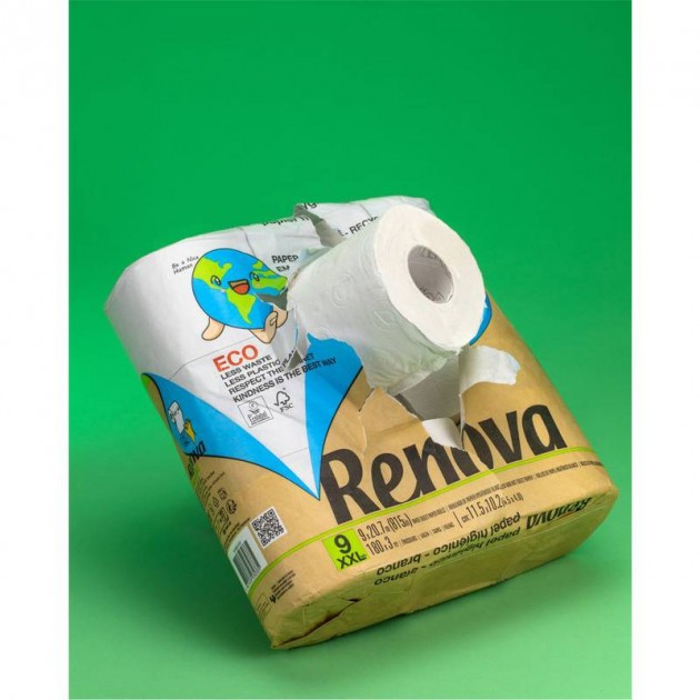 Papier toilette recyclé en rouleaux, mini maxi jumbo écologique