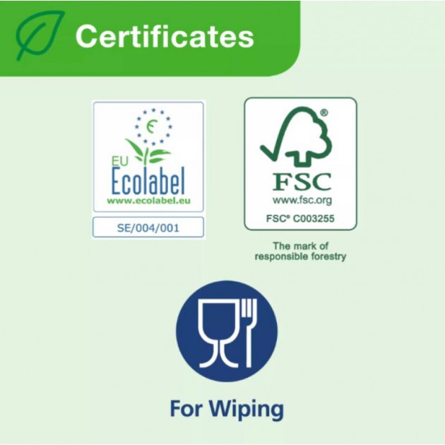 Essuie tout ménager écolabel