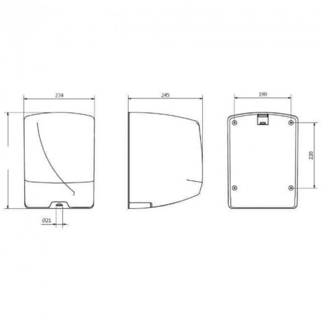 Fiche technique Distributeur pour bobine à dévidage central en inox Fiche technique Distributeur pour bobine à dévidage central en inox