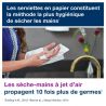 Essuie-mains pliage en M Tork X-Press - colis de 21 paquets de 136 feuilles