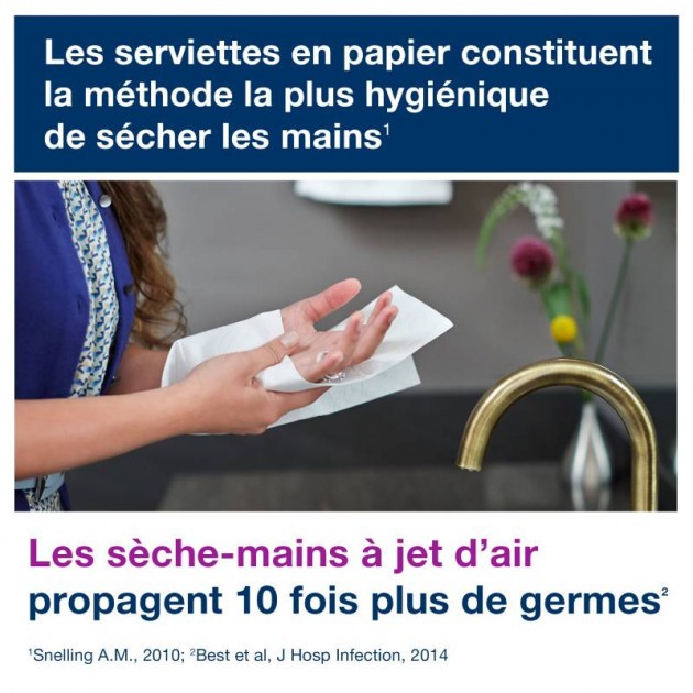 Essuie-mains Ecolabel pliage en W Tork H2 - colis de 21 paquets de 100 feuilles Essuie-mains Ecolabel pliage en W Tork H2 - colis de 21 paquets de 100 feuilles