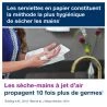 Essuie-mains Ecolabel pliage en W Tork H2 - colis de 21 paquets de 100 feuilles