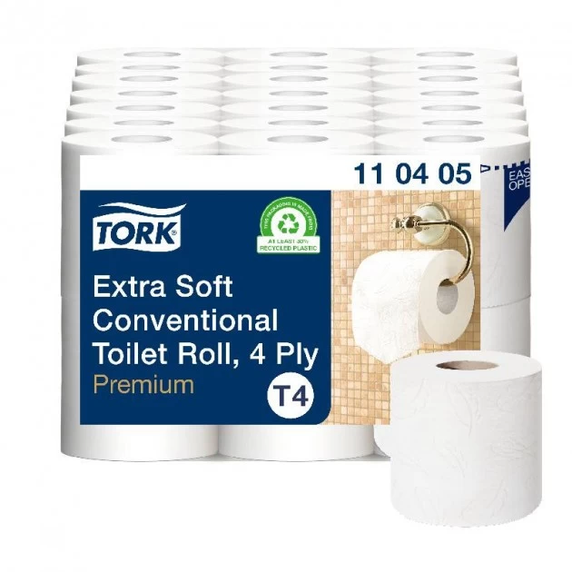 papier toilette rouleau premium 4 plis tork