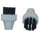 Brosse ronde pour nettoyeur vapeur en nylon