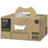 Chiffons non tissés Premium 530 blanc 1 pli Tork W7 - boîte de 200