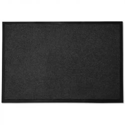 Tapis d'entrée grattant gris anthracite sur mesure