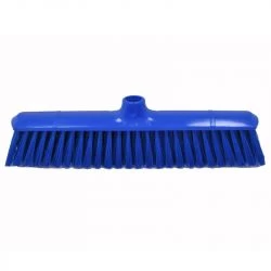Tête de balai droit alimentaire 38 cm bleu