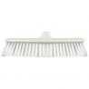 Tête de balai droit alimentaire 38 cm blanc