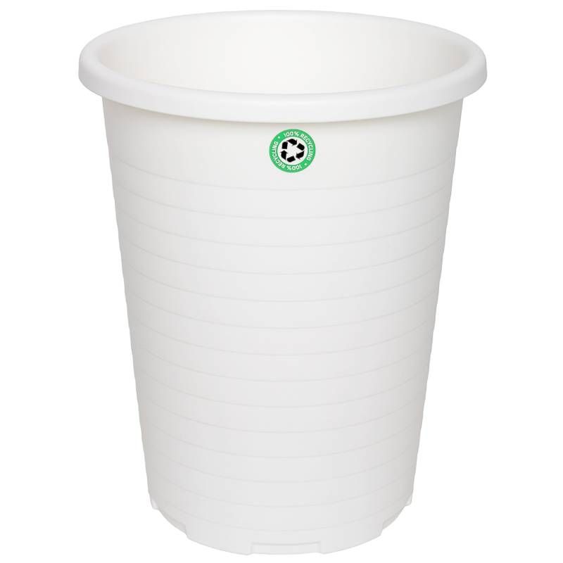 Poubelle ecogreen 15L blanc