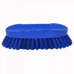 Brosse papillon alimentaire poils durs 25 cm bleu