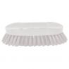 Brosse papillon alimentaire poils durs 25 cm blanc