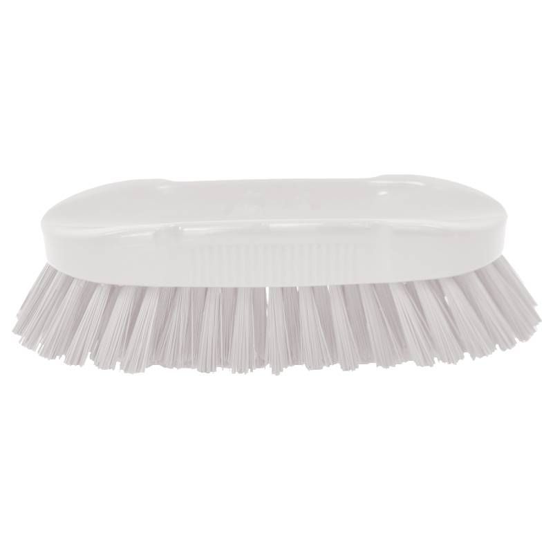 Brosse papillon alimentaire poils durs 25 cm blanc