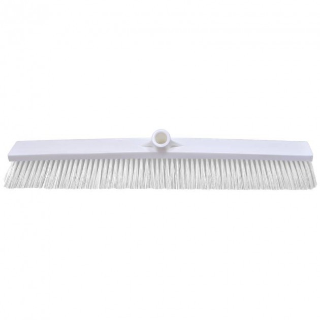 Balai alimentaire poils souples 65 cm blanc