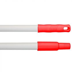 Manche alimentaire à visser fibre de verre 140 cm Ø25 mm Rouge