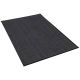 Tapis d\'entrée sur mesure ultra absorbant recyclé gris anthracite PMR M3