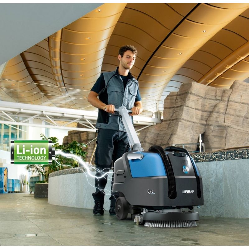 Autolaveuse à batterie accompagnée GXL BT PRO LI-ION