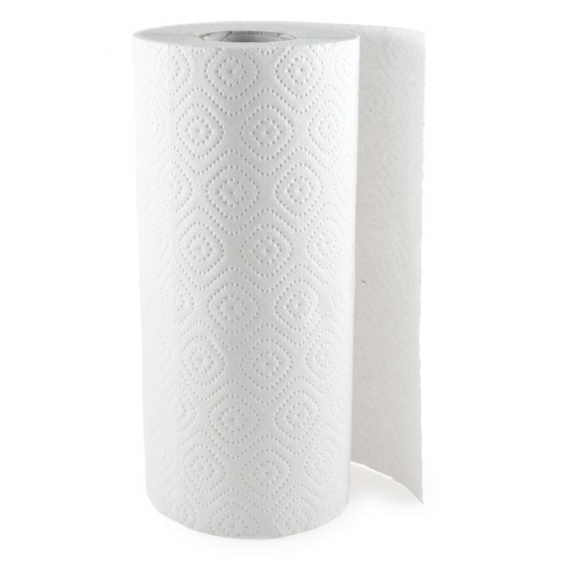 Essuie tout double épaisseur Ecolabel blanc 28 rouleaux Essuie tout double épaisseur Ecolabel blanc 28 rouleaux