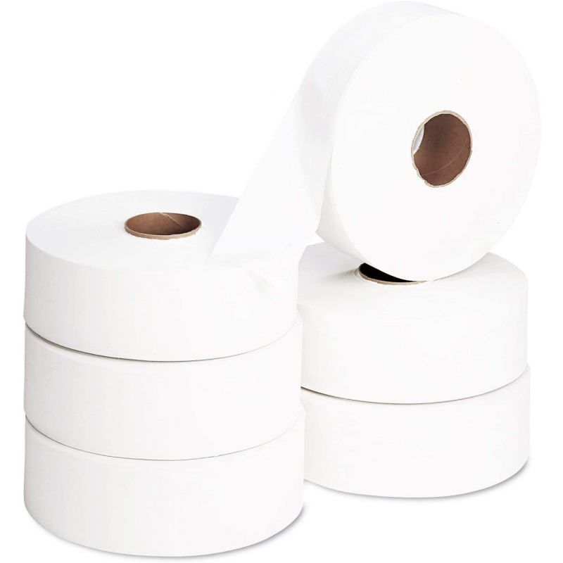 6 Bobines Maxi Jumbo Papier Toilette double Epaisseur Ecolabel