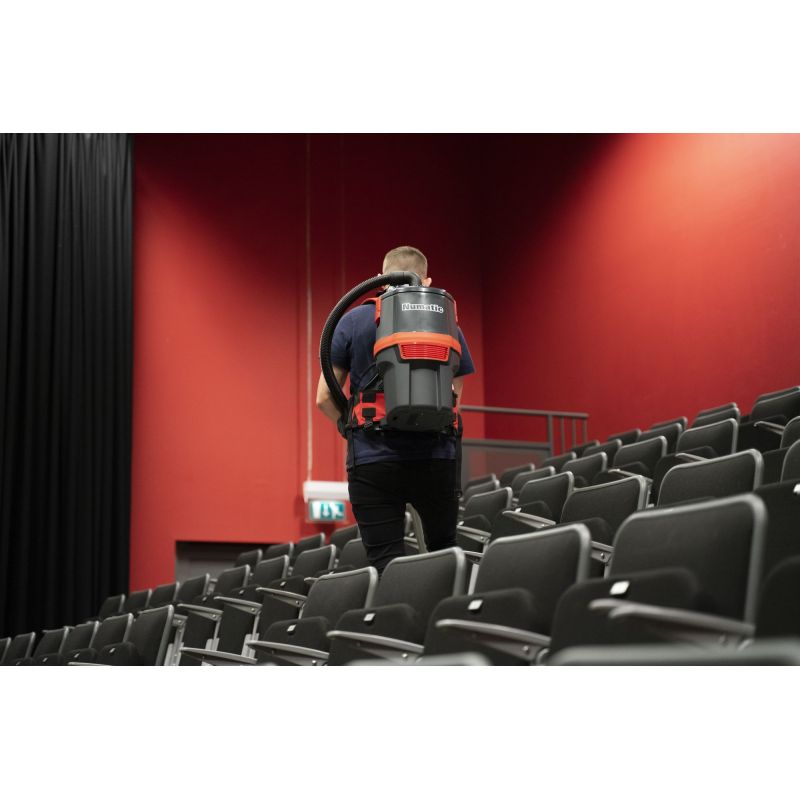 Aspirateur dorsal sans fil Numatic RSB 150 NX batterie Li-ion theatre
