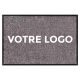 Tapis d\'entrée logo personnalisé sur mesure PMR