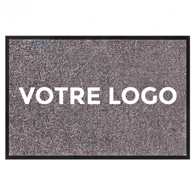 Tapis d'entrée logo personnalisé PMR