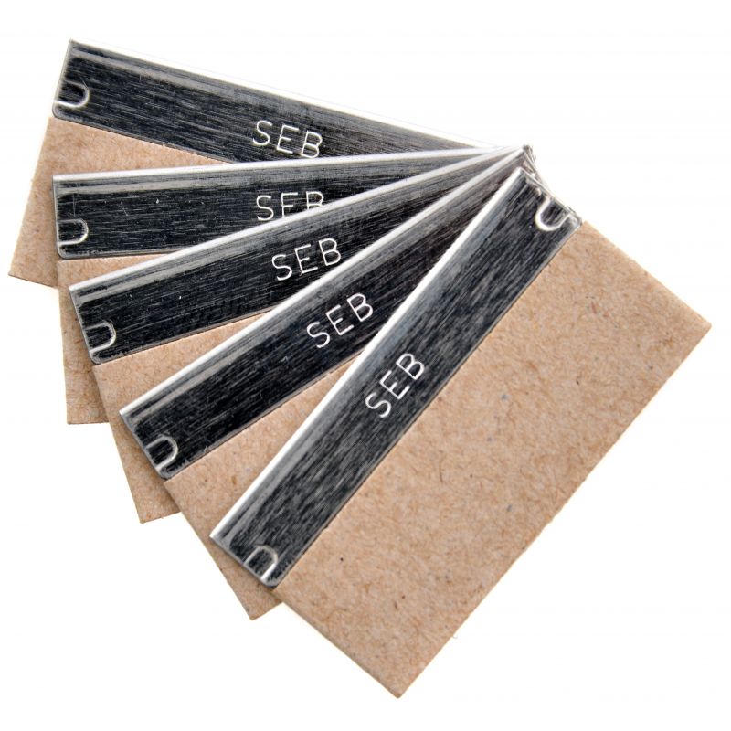 Lames pour grattoir de vitres 4 cm - Lot de 10