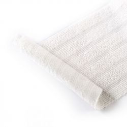 Franges microfibres blanches