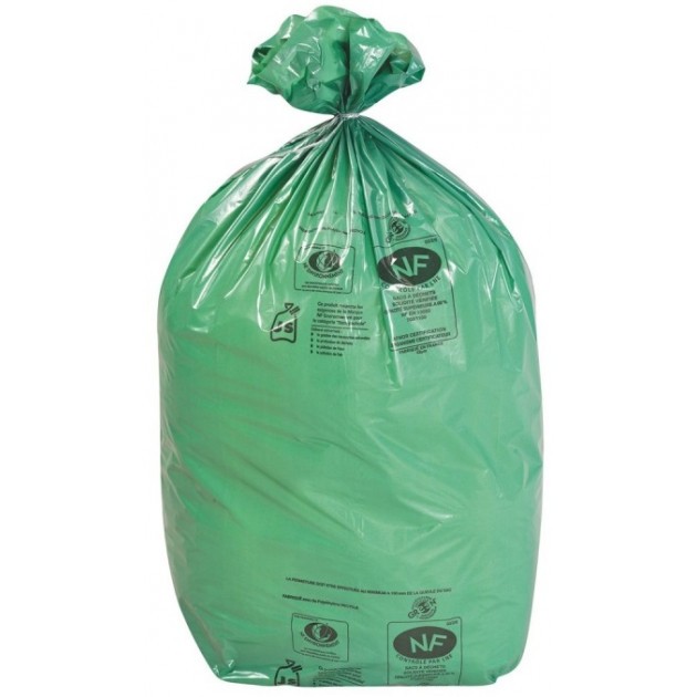 Sacs poubelle déchets courants Brabantia poignées coulissantes blancs 30 L,  lot de 240 - Sacs pour déchets courants