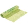 Sac poubelle biodégradable vert liens coulissants Atoubio 40 L - carton de 250