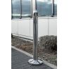 Cendrier exterieur sur pied inox Probbax