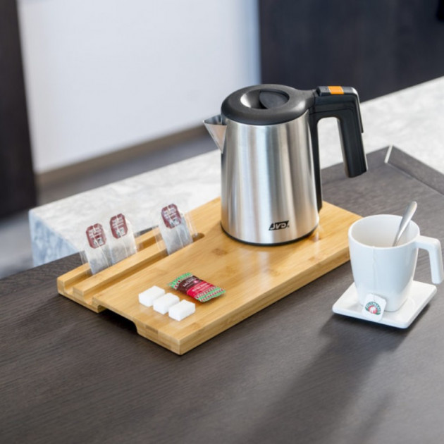 Bouilloire inox brossé 0,8L Duchesse JVD