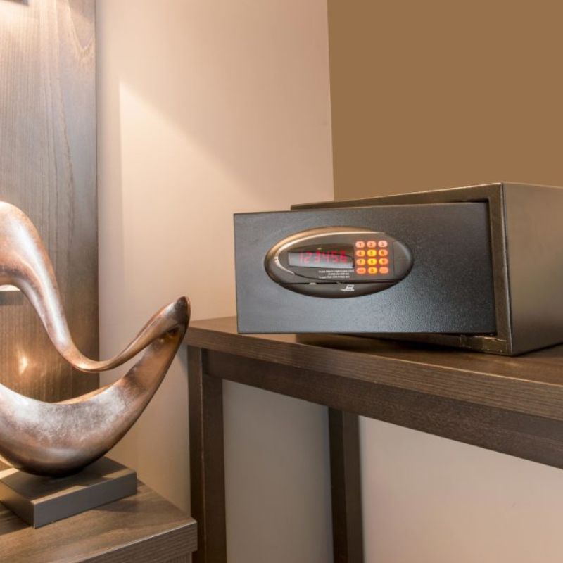 Coffre fort numérique et magnétique hôtel Guardian