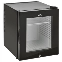 Minibar hôtel noir porte vitrée 40L