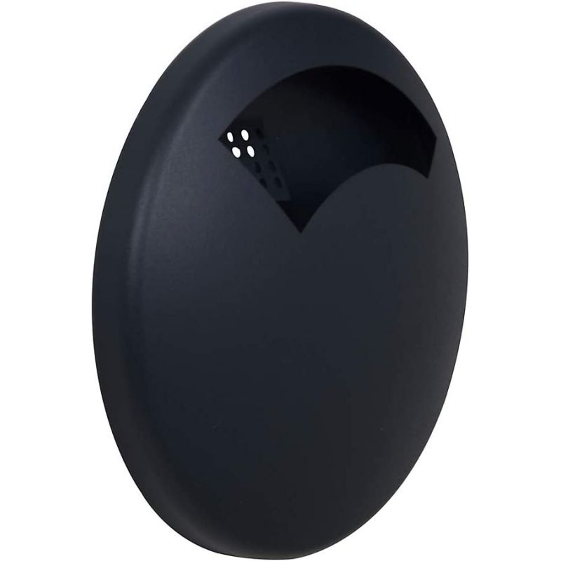 Cendrier mural d'extérieur rond acier0,5L Rossignol