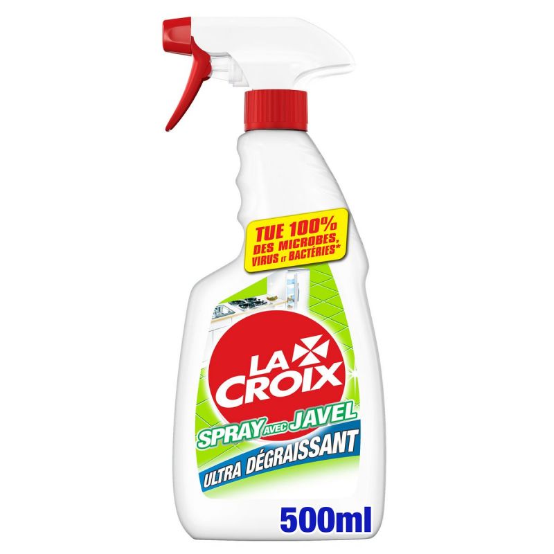 Spray Javel spécial cuisine désinfectant La Croix