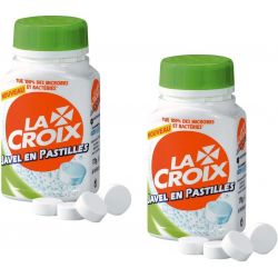 Javel en pastilles 2 boîtes de 40