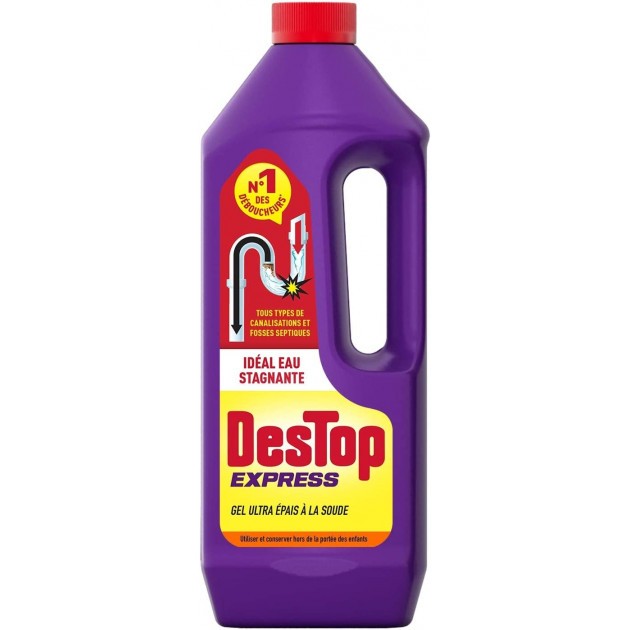 Déboucheur gel express 1 L Destop Déboucheur gel express 1 L Destop