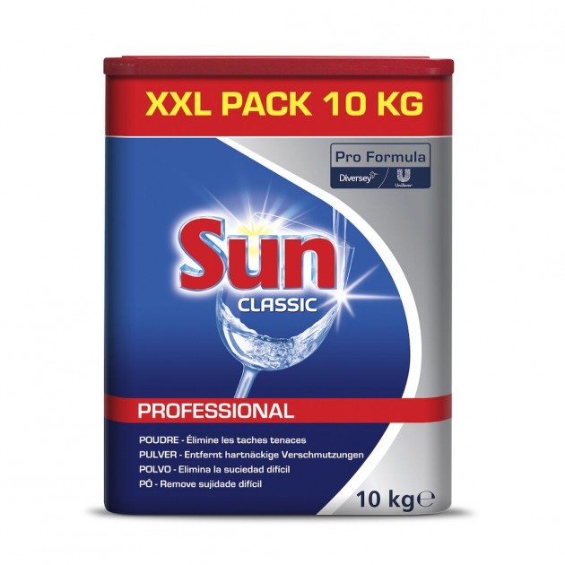 Poudre de lavage lave-vaisselle Sun baril de 10 kg Poudre de lavage lave-vaisselle Sun baril de 10 kg