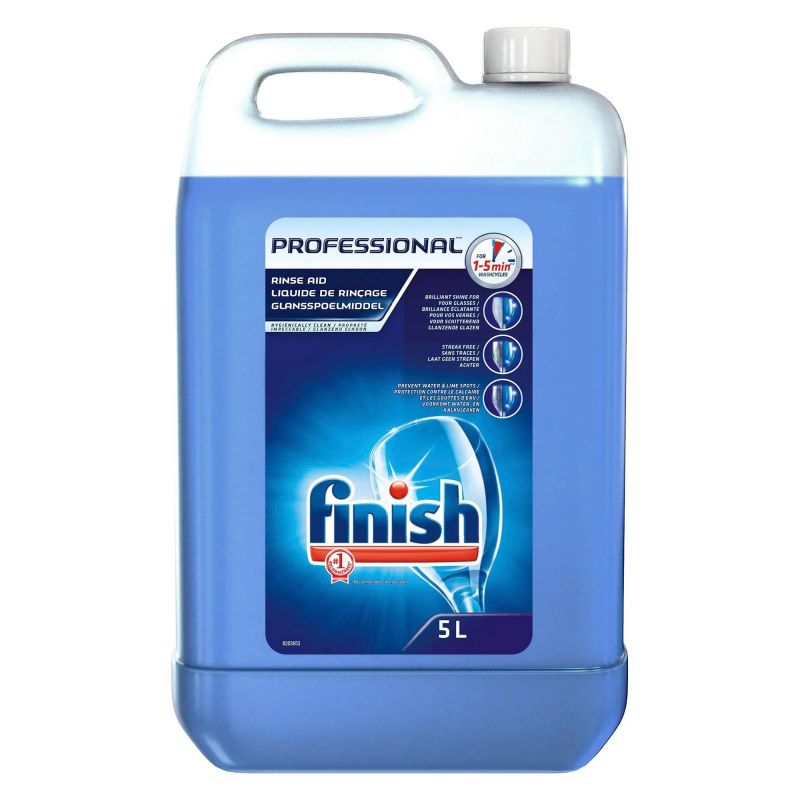 Liquide de rinçage cycle court bidon 5 L Finish Liquide de rinçage cycle court bidon 5 L Finish