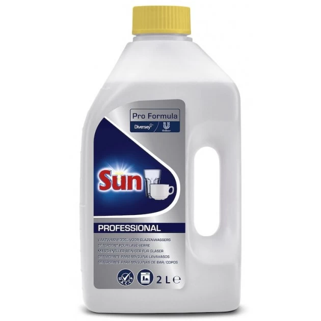 liquide nettoyant concentré vaisselle machine Sun