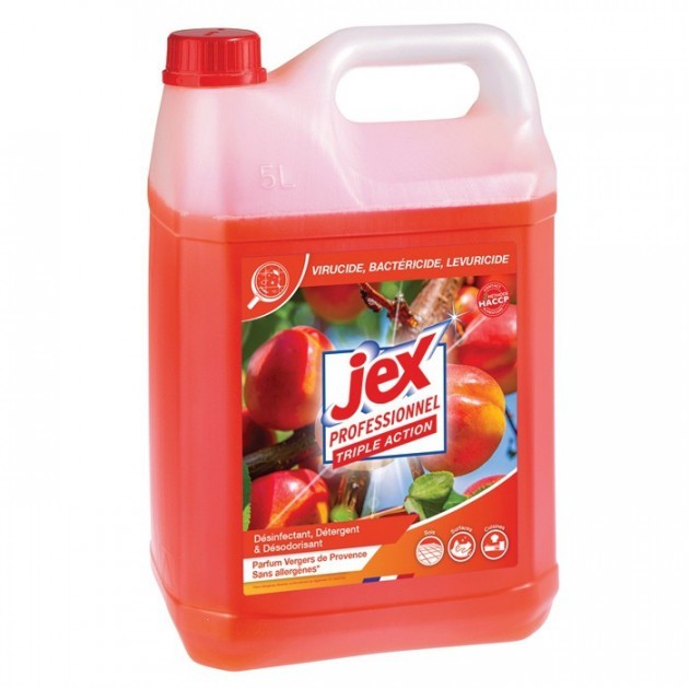 Nettoyants odorisant sols bidon de 5 L Jex Verger Nettoyants odorisant sols bidon de 5 L Jex Verger