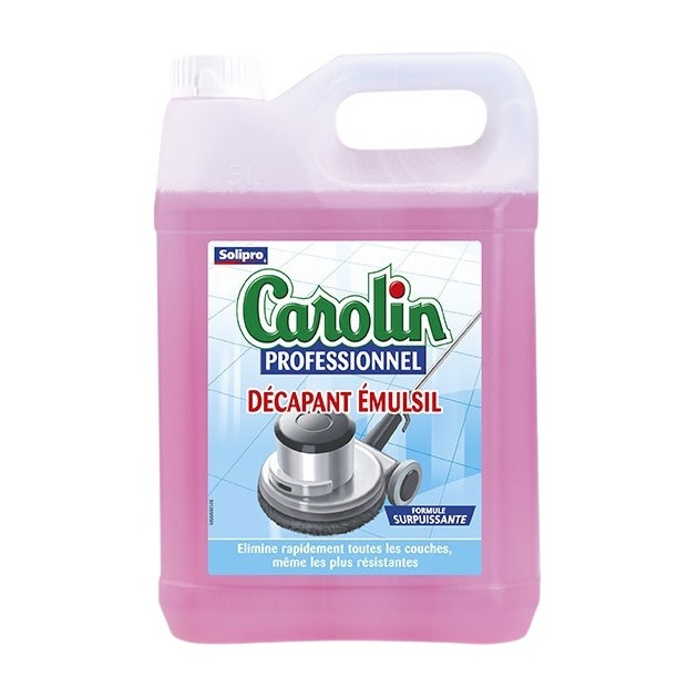 Décapant pour émulsion de sol - bidon de 5 L Émulsil Carolin Décapant pour émulsion de sol - bidon de 5 L Émulsil Carolin