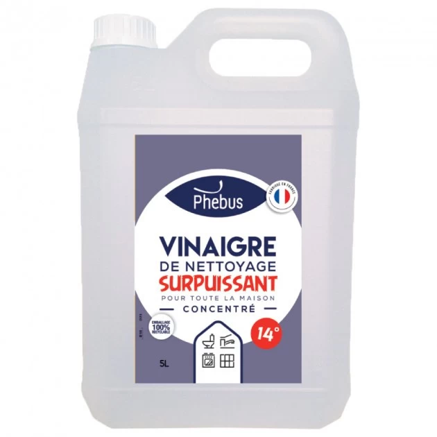 Vinaigre blanc 14°, achat acide acétique ménager