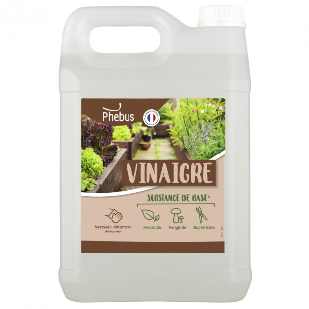 Vinaigre d'alcool ménager Respect home® - Bidon 5 litres