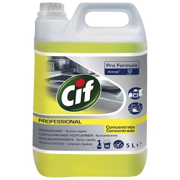 Détergent dégraissant puissant Cif Détergent dégraissant puissant Cif